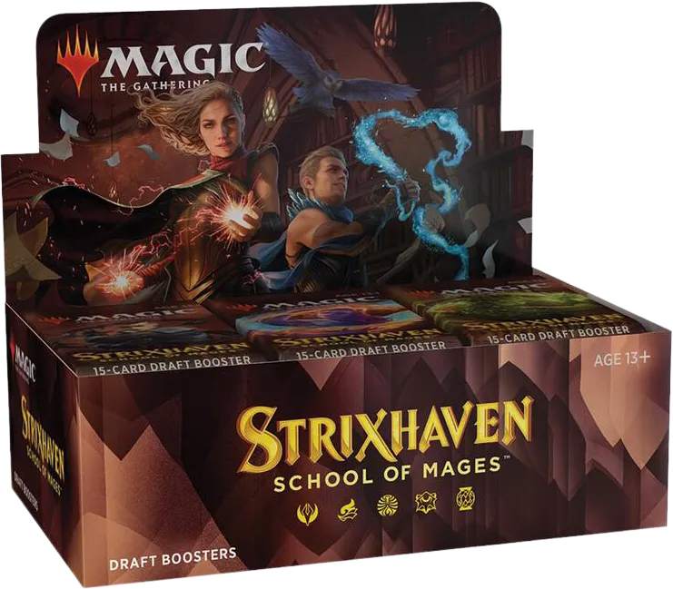 Strixhaven School of Mages Draft Booster Box — Strixhaven: School of Mages — Magic: The Gathering