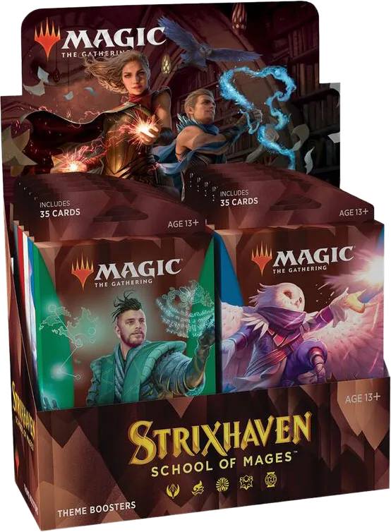 Strixhaven School of Mages Theme Booster Box — Strixhaven: School of Mages — Magic: The Gathering