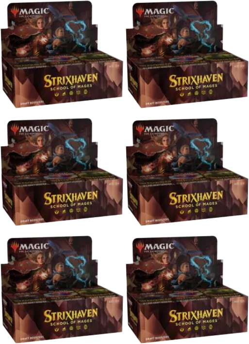 Strixhaven School of Mages Draft Booster Box Case — Strixhaven: School of Mages — Magic: The Gathering