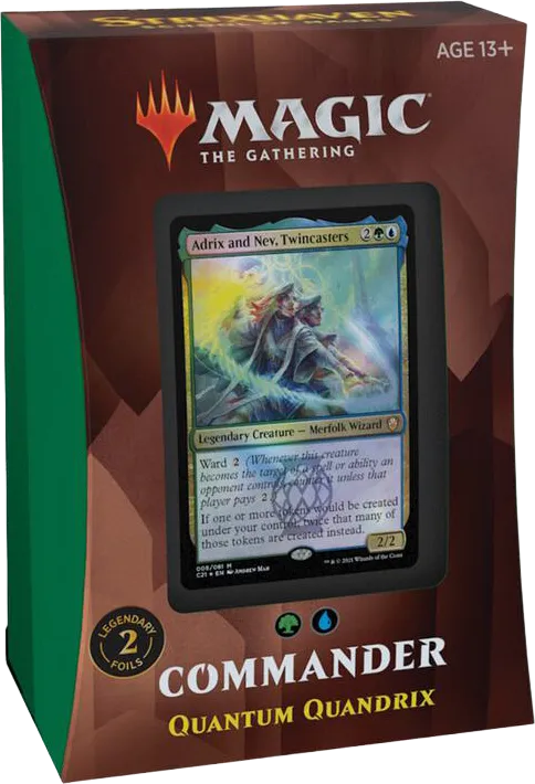 Commander 2021 Commander Deck Quantum Quandrix — Commander 2021 — Magic: The Gathering