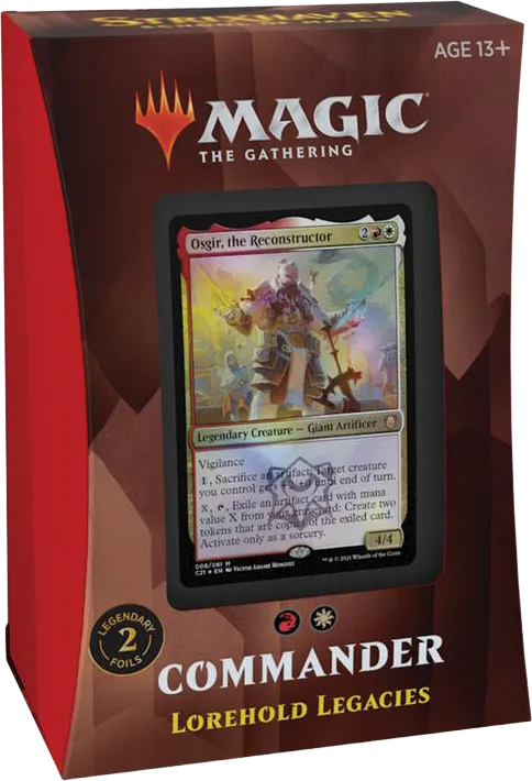 Commander 2021 Commander Deck Lorehold Legacies from Commander 2021 - Magic: The Gathering