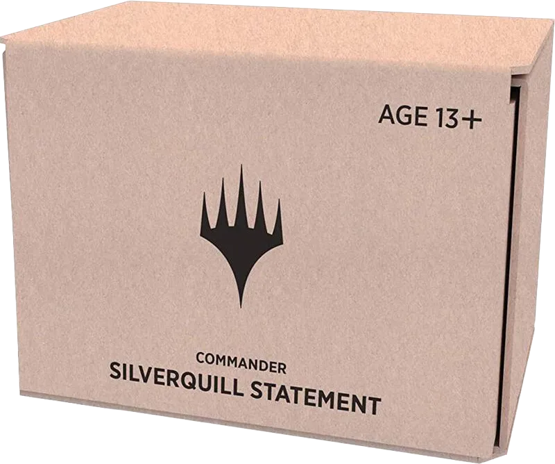 Commander 2021 Commander Deck Silverquill Statement Minimal Packaging from Commander 2021 - Magic: The Gathering