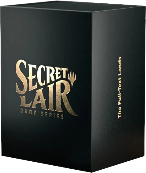 Secret Lair Drop The Full Text Lands — Secret Lair Drop — Magic: The Gathering