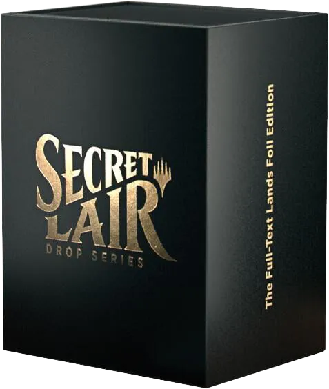 Secret Lair Drop The Full Text Lands Foil — Secret Lair Drop — Magic: The Gathering