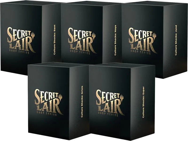 Secret Lair Bundle Dr Lairs Secretorium Superdrop Supershock Bundle — Secret Lair Drop — Magic: The Gathering