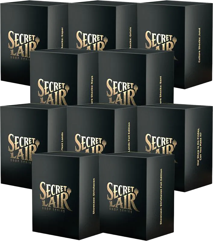 Secret Lair Bundle Dr Lairs Secretorium Superdrop The Main Event — Secret Lair Drop — Magic: The Gathering