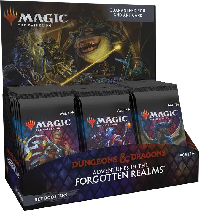 Adventures in the Forgotten Realms Set Booster Box — Adventures in the Forgotten Realms — Magic: The Gathering