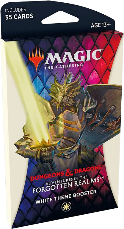 Booster à thème Forgotten Realms : Aventures dans les Royaumes Oubliés – Blanc — Adventures in the Forgotten Realms — Magic: The Gathering