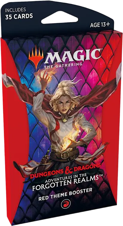 Booster à thème Forgotten Realms : Aventures dans les Royaumes Oubliés – Rouge — Adventures in the Forgotten Realms — Magic: The Gathering