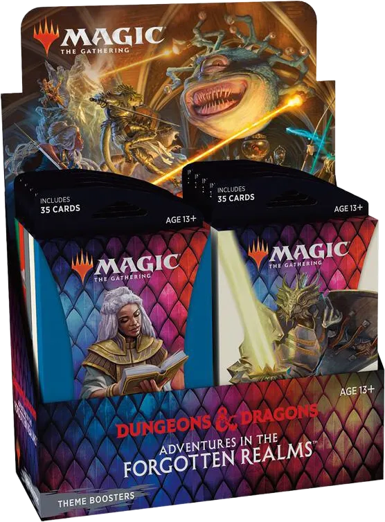 Adventures in the Forgotten Realms Theme Booster Box — Adventures in the Forgotten Realms — Magic: The Gathering