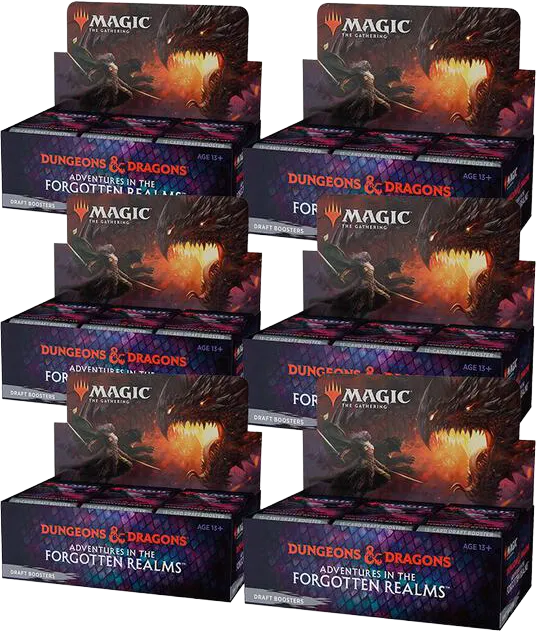 Case de displays Draft Booster Forgotten Realms : Aventures dans les Royaumes Oubliés from Adventures in the Forgotten Realms - Magic: The Gathering