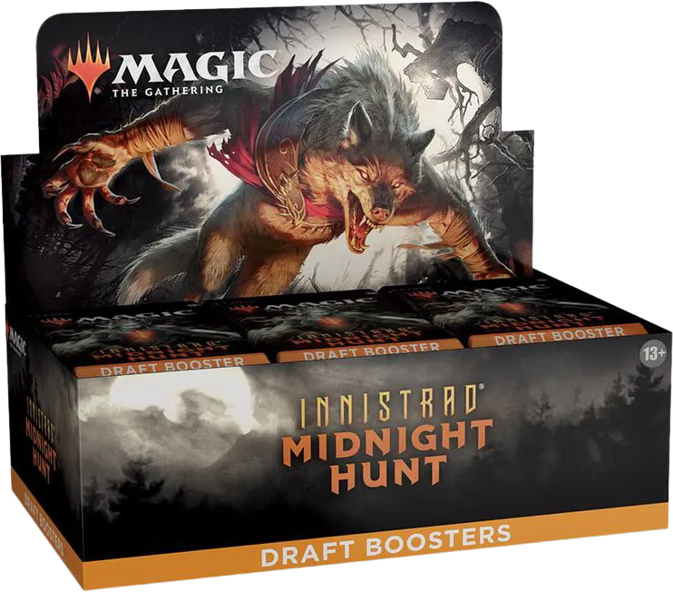 Display Draft Booster Innistrad : chasse de minuit — Innistrad: Midnight Hunt — Magic: The Gathering