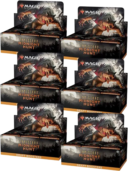 Innistrad Midnight Hunt Draft Booster Box Case — Innistrad: Midnight Hunt — Magic: The Gathering