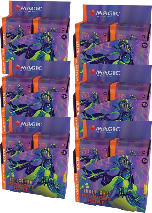 Innistrad Midnight Hunt Collector Booster Box Case — Innistrad: Midnight Hunt — Magic: The Gathering