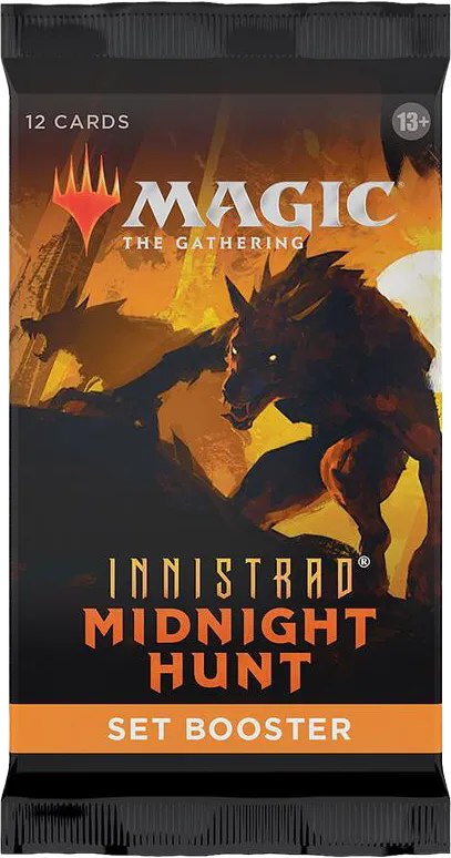 Innistrad Midnight Hunt Set Booster Pack — Innistrad: Midnight Hunt — Magic: The Gathering