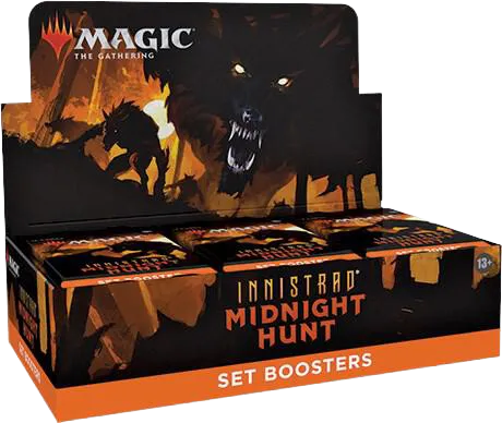 Innistrad Midnight Hunt Set Booster Box — Innistrad: Midnight Hunt — Magic: The Gathering