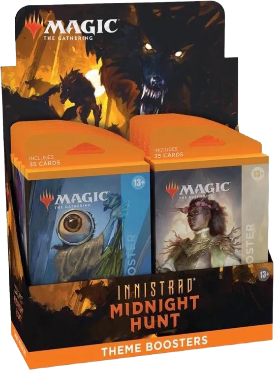 Innistrad Midnight Hunt Theme Booster Box — Innistrad: Midnight Hunt — Magic: The Gathering