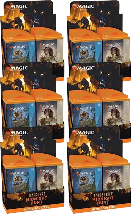 Innistrad Midnight Hunt Theme Booster Box Case — Innistrad: Midnight Hunt — Magic: The Gathering