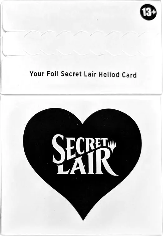 Secret Lair Drop Valentines Day 2021 Replacement Heliod Pack Foil — Secret Lair Drop — Magic: The Gathering