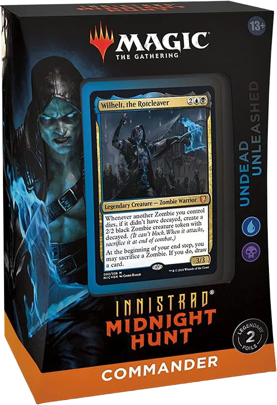 Innistrad Midnight Hunt Commander Deck Undead Unleashed — Midnight Hunt Commander — Magic: The Gathering