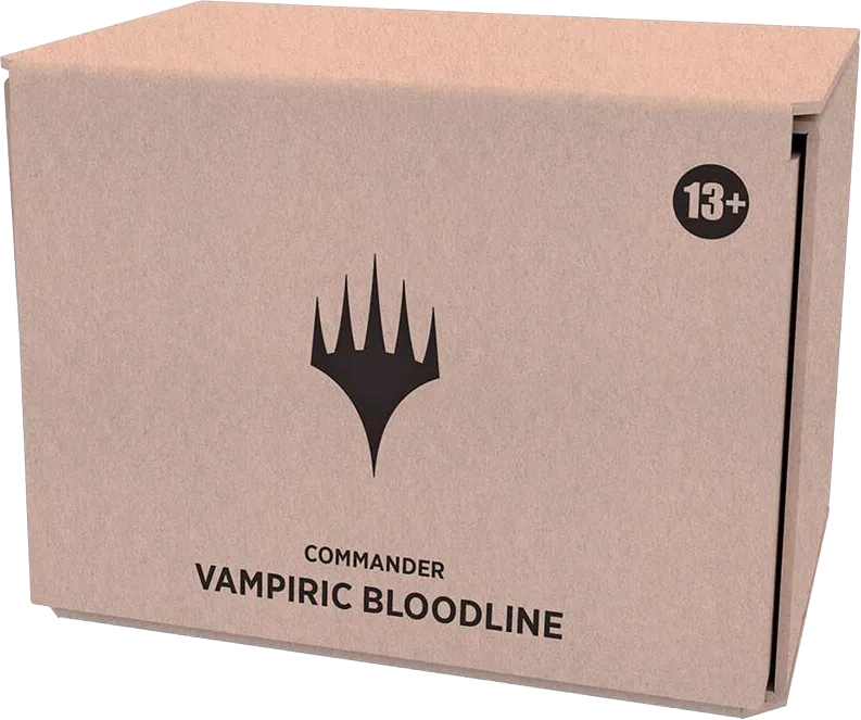 Innistrad Crimson Vow Commander Deck Vampiric Bloodline Minimal Packaging from Crimson Vow Commander - Magic: The Gathering