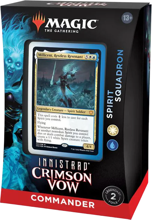 Innistrad Crimson Vow Commander Deck Spirit Squadron — Crimson Vow Commander — Magic: The Gathering