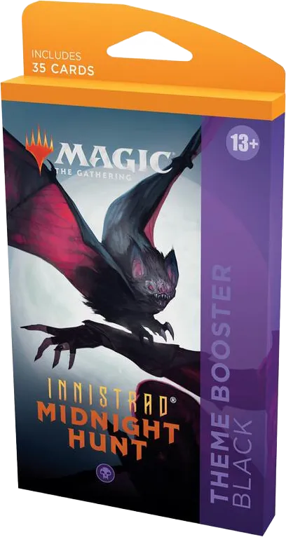 Innistrad Midnight Hunt Theme Booster Black — Innistrad: Midnight Hunt — Magic: The Gathering