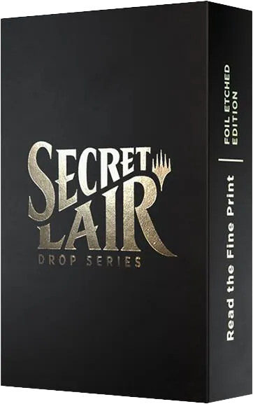 Secret Lair Drop Showcase Read The Fine Print Etched — Secret Lair Drop — Magic: The Gathering