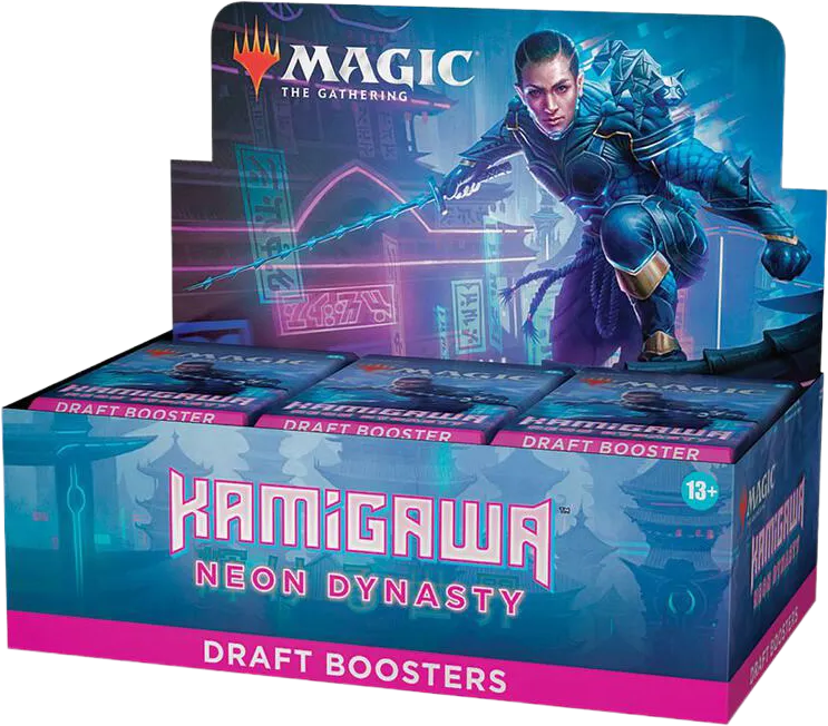 Display Draft Booster Kamigawa : La Dynastie Néon — Kamigawa: Neon Dynasty — Magic: The Gathering