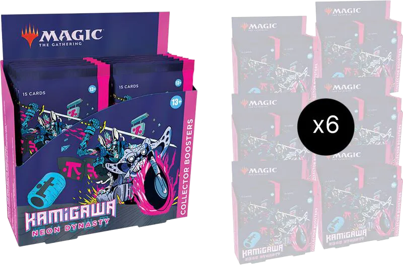 Kamigawa Neon Dynasty Collector Booster Box Case — Kamigawa: Neon Dynasty — Magic: The Gathering