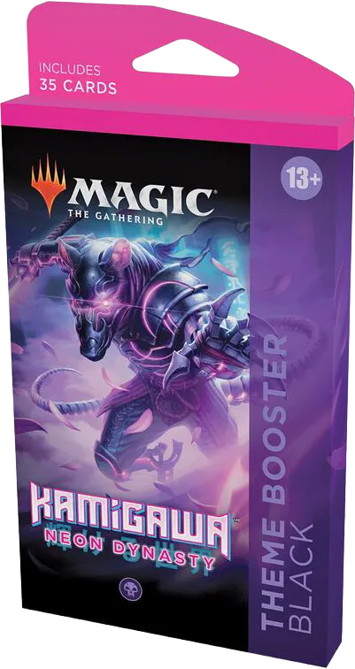 Booster à thème Kamigawa : La Dynastie Néon – Noir — Kamigawa: Neon Dynasty — Magic: The Gathering