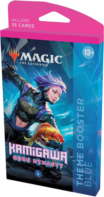 Booster à thème Kamigawa : La Dynastie Néon – Bleu — Kamigawa: Neon Dynasty — Magic: The Gathering