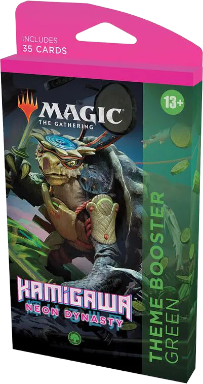 Booster à thème Kamigawa : La Dynastie Néon – Vert — Kamigawa: Neon Dynasty — Magic: The Gathering