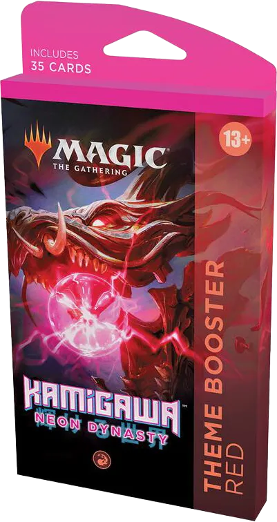 Booster à thème Kamigawa : La Dynastie Néon – Rouge — Kamigawa: Neon Dynasty — Magic: The Gathering