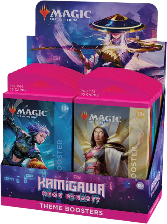 Display de boosters à thème Kamigawa : La Dynastie Néon — Kamigawa: Neon Dynasty — Magic: The Gathering