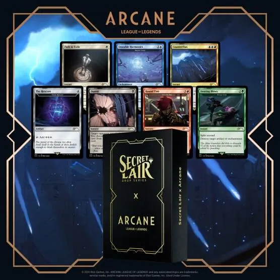 Secret Lair Drop Secret Lair x Arcane — Secret Lair Drop — Magic: The Gathering