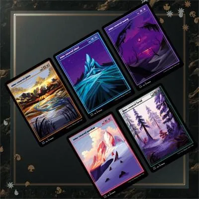 Secret Lair Drop PixelSnowLandsjpg — Secret Lair Drop — Magic: The Gathering