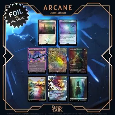 Secret Lair Bundle Second Secretversary Bundle Foil — Secret Lair Drop — Magic: The Gathering