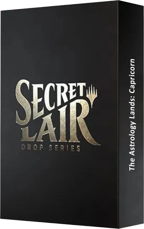 Secret Lair Drop Astrology Lands Capricorn — Secret Lair Drop — Magic: The Gathering
