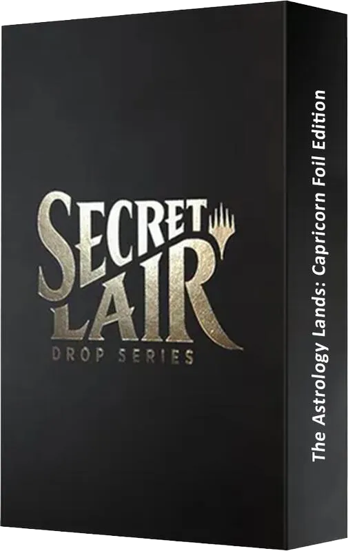 Secret Lair Drop Astrology Lands Capricorn Foil — Secret Lair Drop — Magic: The Gathering