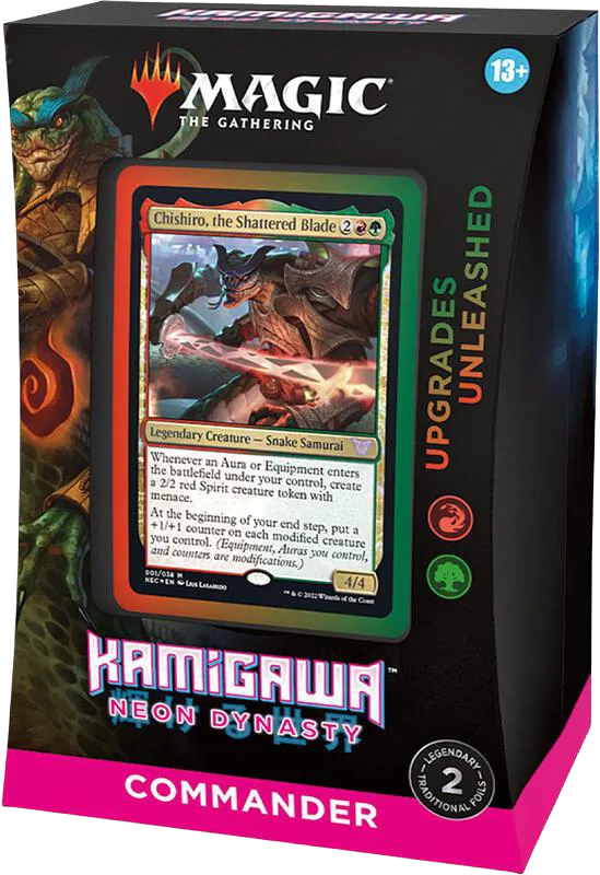Deck Commander Kamigawa : La Dynastie Néon – Upgrades Unleashed