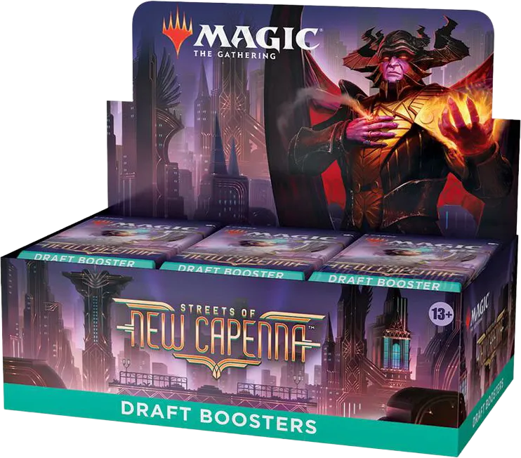 Streets of New Capenna Draft Booster Box — Streets of New Capenna — Magic: The Gathering