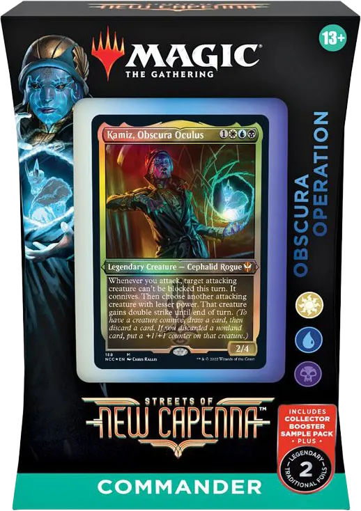 Streets of New Capenna Commander Deck Obscura Operation — New Capenna Commander — Magic: The Gathering