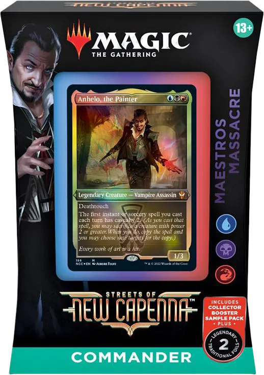 Deck Commander Les rues de la Nouvelle-Capenna – Maestros Massacre — New Capenna Commander — Magic: The Gathering