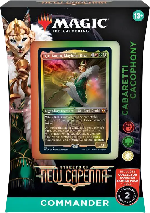Deck Commander Les rues de la Nouvelle-Capenna – Cabaretti Cacophony — New Capenna Commander — Magic: The Gathering