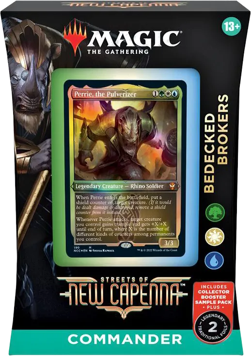 Streets of New Capenna Commander Deck Bedecked Brokers — New Capenna Commander — Magic: The Gathering