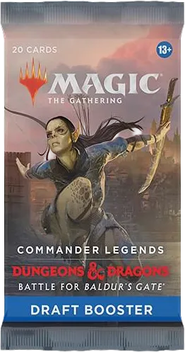 Commander Legends Battle for Baldurs Gate Draft Booster Pack — Commander Legends: Battle for Baldur's Gate — Magic: The Gathering