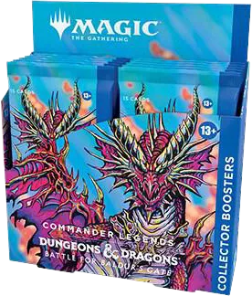 Commander Legends Battle for Baldurs Gate Collector Booster Box — Commander Legends: Battle for Baldur's Gate — Magic: The Gathering