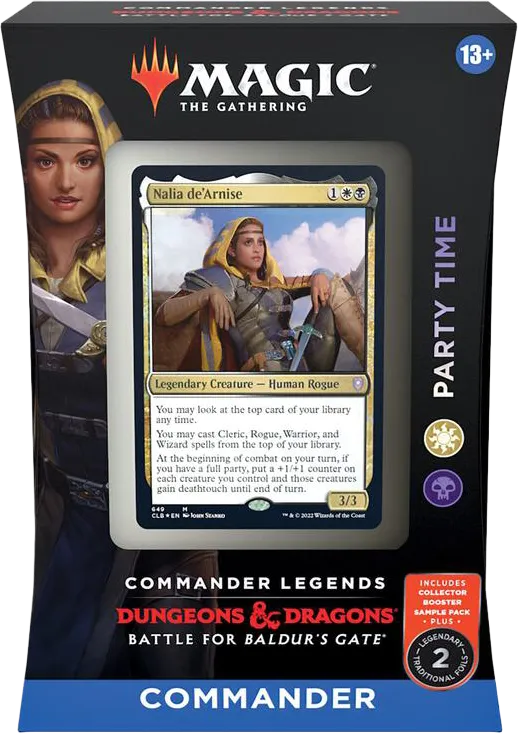 Commander Legends Battle for Baldurs Gate Commander Deck Party Time — Commander Legends: Battle for Baldur's Gate — Magic: The Gathering