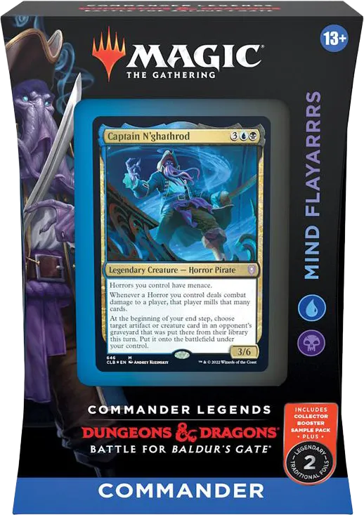 Commander Legends Battle for Baldurs Gate Commander Deck Mind Flayarrrs — Commander Legends: Battle for Baldur's Gate — Magic: The Gathering